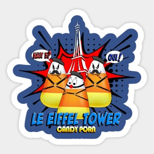 Le Eiffle Tower   CANDY PORN Sticker